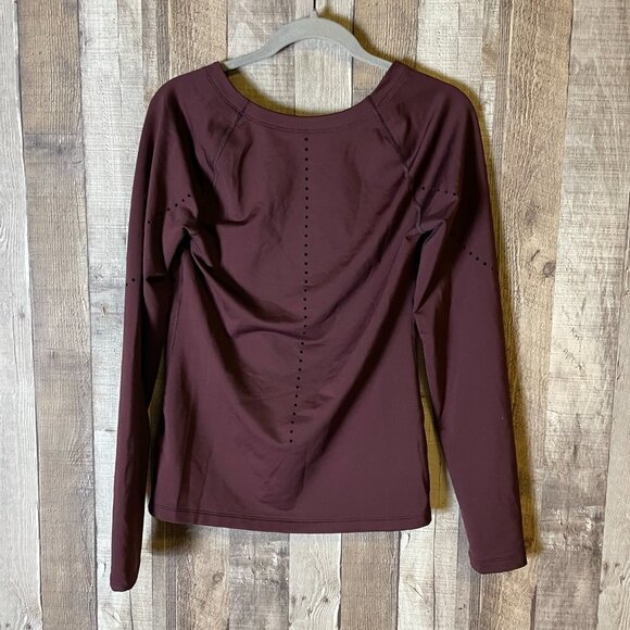 Nike Women's Pro Hyperwarm Pullover Top - Picture 3 of 5